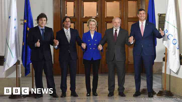 De EU bereikt een historische handelsovereenkomst met Zuid-Amerika