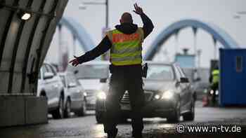 Deutlich weniger Asylanträge: Faeser verlängert Grenzkontrollen - Innenminister ohne Einigung