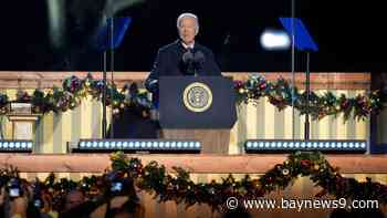 Biden at tree lighting says his holiday wish is for U.S. to continue to seek light, liberty and love