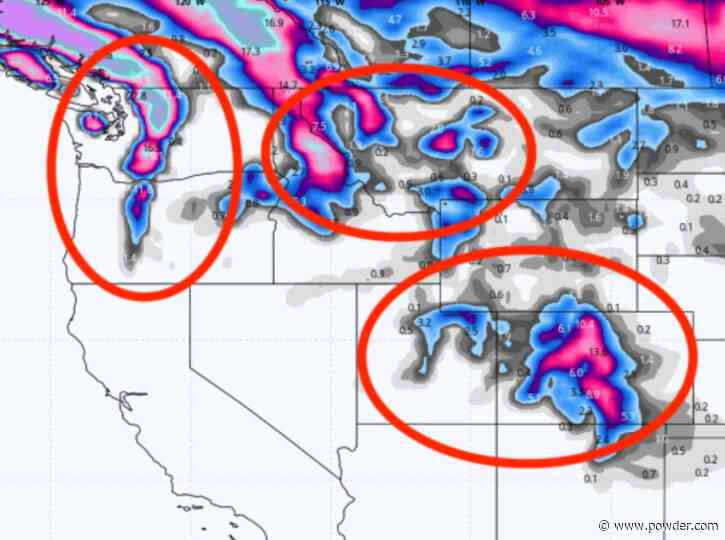 Powder Alert Issued for Washington and Oregon, Refresh for Colorado, Utah