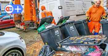 Mülltonnen in Kiel zu früh rausgestellt: Bußgelder für Müllsünder