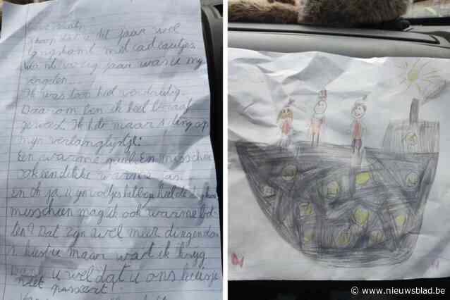 “Lieve Sint, ik vraag maar één ding”: arbeiders vinden aangrijpende brief van meisje, maar dan blijkt er iets anders achter te zitten