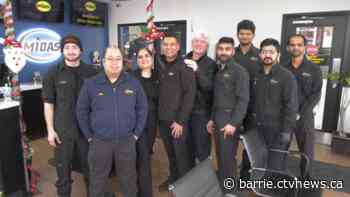 Family-owned Barrie business launches food drive to help others in need this holiday season