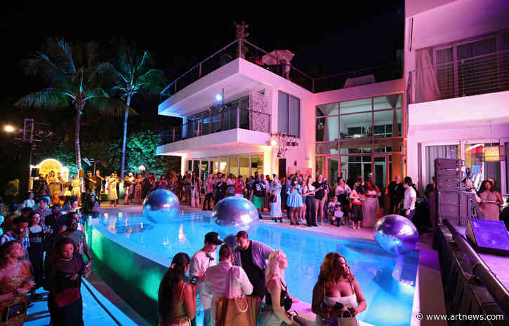 Peek the Celebrities in Miami During Art Basel