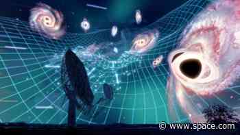 Sweeping gravitational wave map of the universe could reveal hidden black holes