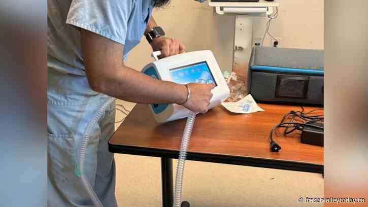 ‘Game-changing’ cough simulator gifted to Abbotsford Regional Hospital
