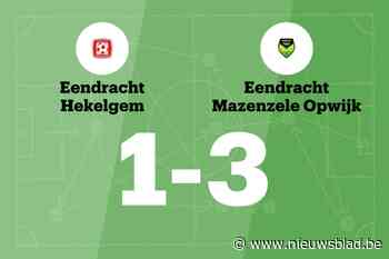 Mazenzele Opwijk C wint voor de vierde keer na elkaar