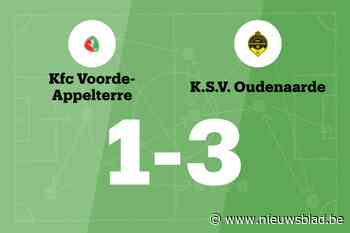 KSV Oudenaarde zet zegereeks voort met overwinning tegen KFC Voorde-Appelterre