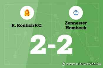 Gelijkspel voor Kontich B thuis tegen Hombeek