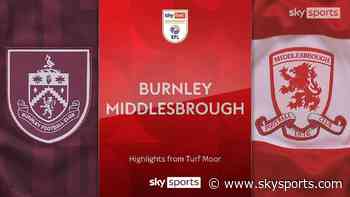 Dinked finish, wind-powered long-ranger! Burnley, Boro share spoils