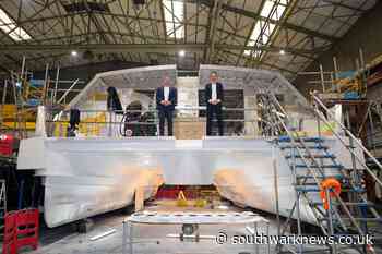 UK's first fully electric cross-river passenger ferry Orbit Clipper to launch from Rotherhithe next year