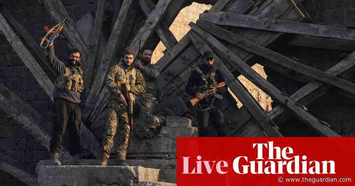 Middle East crisis: Lebanon and Jordan close borders with Syria as rebel forces push on – as it happened