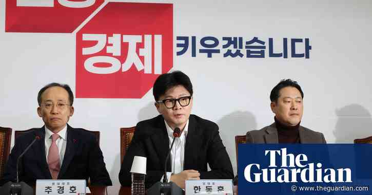 ‘Great danger’ to South Korea unless President Yoon suspended, says ruling party leader