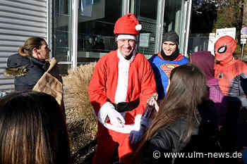 Der Nikolaus kam von oben - und durchs Fenster