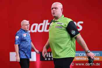 Dartn.de WM Countdown 2025: Michael van Gerwen (3) - Schlechteste Quote seit 14 Jahren