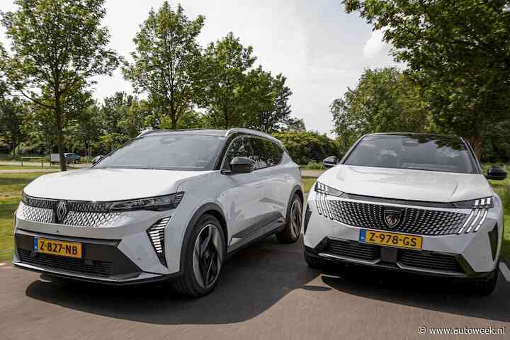 Daarom lijken de Renault Scenic en Peugeot e-3008 zo op elkaar
