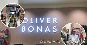 Excited shoppers flock to Oliver Bonas Watford opening