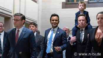 Ideen in Kapitol vorgestellt: Musk plant bei Deregulierung "Lieb-und-böse-Liste"