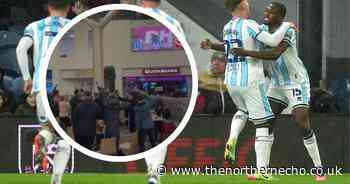 Watch Middlesbrough fans celebrate goal in motorway service after nightmare away trip