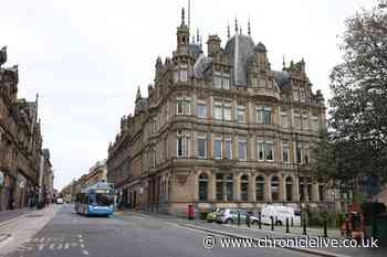 Ashington man with knife on Newcastle's Grainger Street tried to headbutt and spit on police