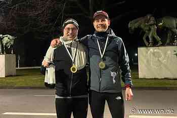 „Verrückte Heldentat“: Duo läuft Marathon um den Ludgeriplatz