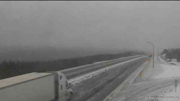Snowfall warning: Up to 25 cm possible on Coquihalla Highway between Hope and Merritt