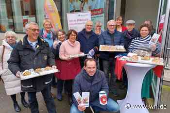34 Meter Weihnachtsstollen für den guten Zweck