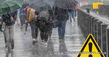 Trains cancelled as London warning issued for Storm Darragh - as it happened