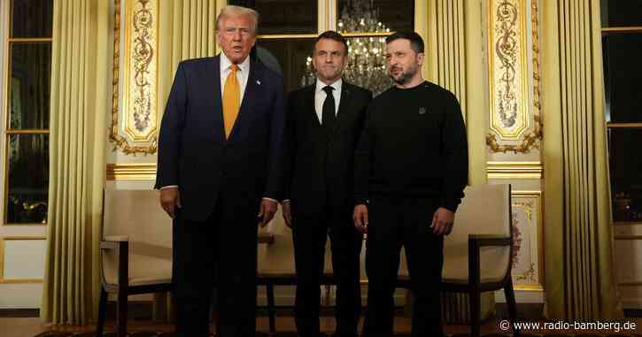 Trump, Macron und Selenskyj treffen sich zu dritt in Paris