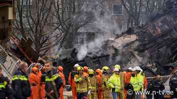 "Schlimmstes Szenario" droht: Drei Tote nach Explosion von Wohnhaus in Den Haag geborgen