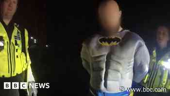 Drink driver dressed as Batman handed driving ban