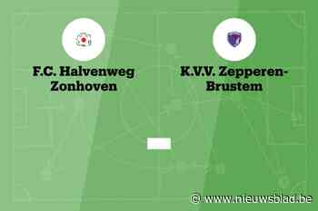 Wedstrijd tussen HW Zonhoven en Zepperen-Brustem B afgelast