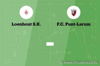 Wedstrijd tussen Loenhout en Punt-Larum afgelast