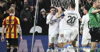Club Brugge houdt na dol slot Genk in vizier: 1-1 van Raman in minuut 95 maar Brugse winning goal in minuut 101