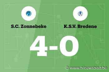 SC Zonnebeke wint thuis van SV Bredene C, mede dankzij twee treffers Depypere