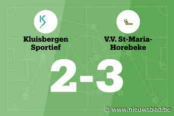 Kluisbergen Sportief B verliest thuis met een doelpunt verschil van VV Horebeke