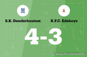 Asselman scoort drie keer voor SK Denderhoutem B in wedstrijd tegen KFC Edeboys