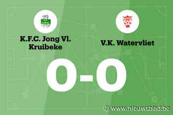 JV Kruibeke beëindigt reeks nederlagen in de wedstrijd tegen VK Watervliet