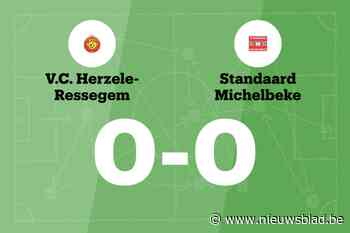 Doelpuntloos gelijkspel tussen VC Herzele-Ressegem B en Standaard Michelbeke B