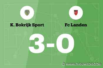 FC Landen B blijft in problemen na nederlaag tegen Bokrijk