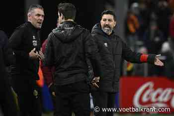 KV Mechelen en Club Brugge analyseren penaltyfases, thuisploeg misnoegd: "Dat moeten ze mij toch eens uitleggen"