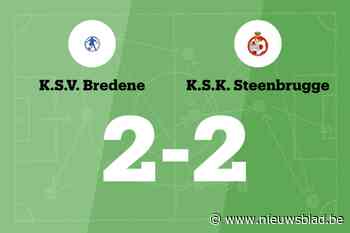SV Bredene B sleept gelijkspel uit de brand in de thuiswedstrijd tegen SK Steenbrugge