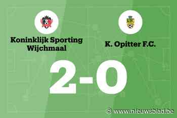 Knooren bezorgt Wijchmaal zege tegen Opitter