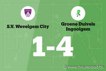 GD Ingooigem te sterk voor SV Wevelgem City B