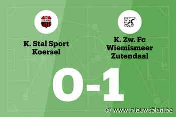 Vanalken bezorgt Wiemismeer zege tegen Stal
