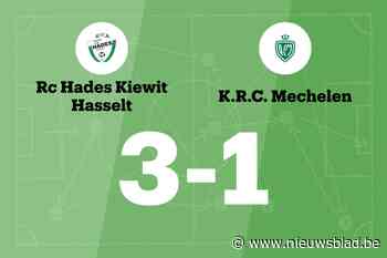 RC Hades wint duel tegen RC Mechelen