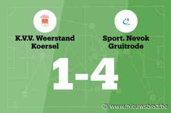 Berben maakt twee goals voor Gruitrode in wedstrijd tegen Koersel