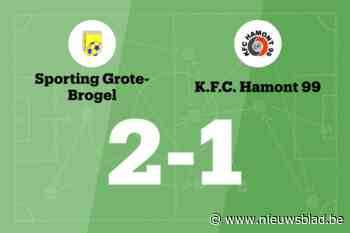 Grote Brogel beëindigt reeks van acht nederlagen