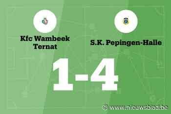 Pepingen-Halle B beëindigt reeks van vier nederlagen