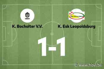 Bocholt B deelt thuis de punten met ESK Leopoldsburg